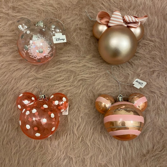 Disney Other Primark Mickey Mouse Ornaments Set Of Four 4 Poshmark